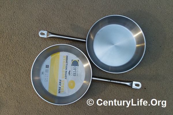 Vollrath Optio aka Update International SuperSteel 11 inch skillets.