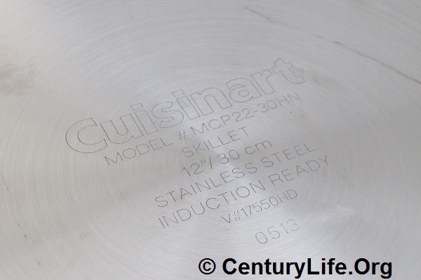 In-Depth Product Review: Cuisinart Multiclad Pro (aka MCP or Multiclad  Professional) Tri-Ply Professional Stainless Steel 12 inch Skillet (30 cm  Frying Pan) – And French Classic Tri-Ply