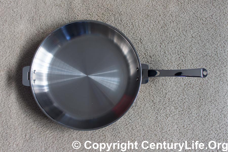 Stainless wok - Removable Casteline - Casteline removable handle