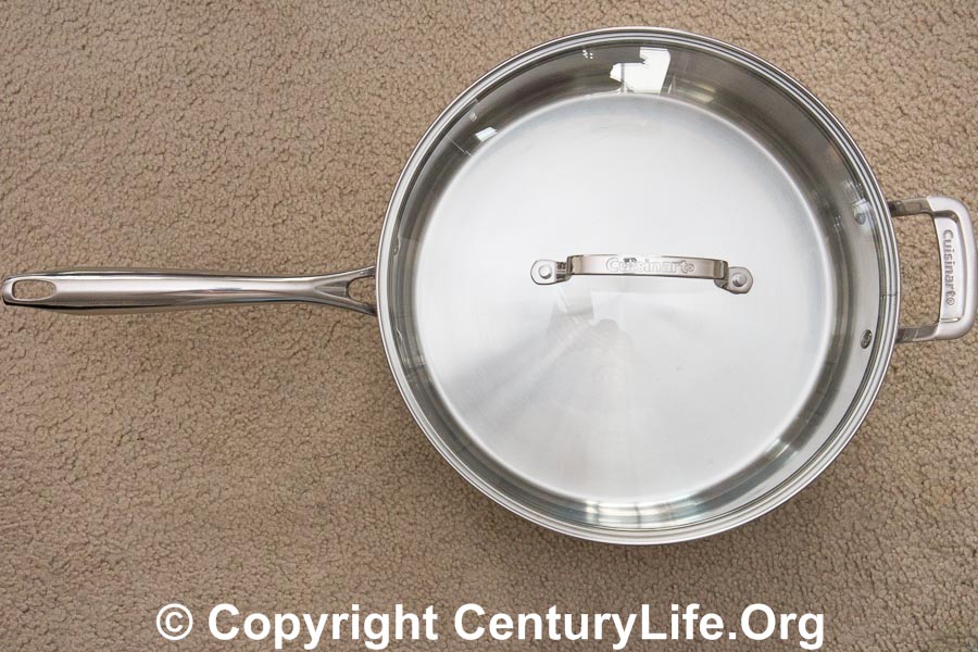 In-Depth Product Review: Cuisinart Professional Series Stainless Steel saute  pan (12 inch, 6 quart / 30 cm, 5.7 liter)