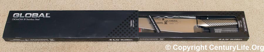 Global G-2 Chef's Knife 8 inch - Genuine, Not Counterfeit