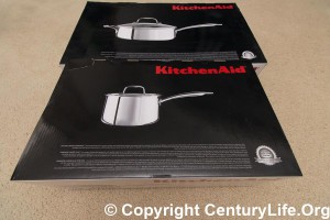 KitchenAid Tri-Ply Stainless Review of 3.5 qt saute and 3 qt saucepan