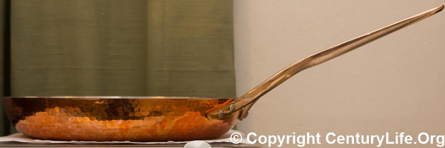 In-Depth Product Review: Soy Turkiye (Soy Türkiye) Silver- or Tin-Lined  Hand-Hammered Copper Frying Pan