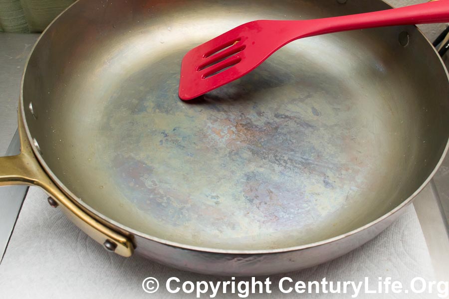 Bottega del Rame - Mazzetti Copper 30 cm 12 inch frying pan